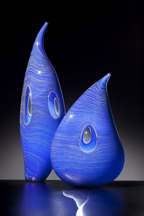 31"h x 10"w x 7.5"d, 20"h x 12"w x 8"d - Photo by Jeff Curtis